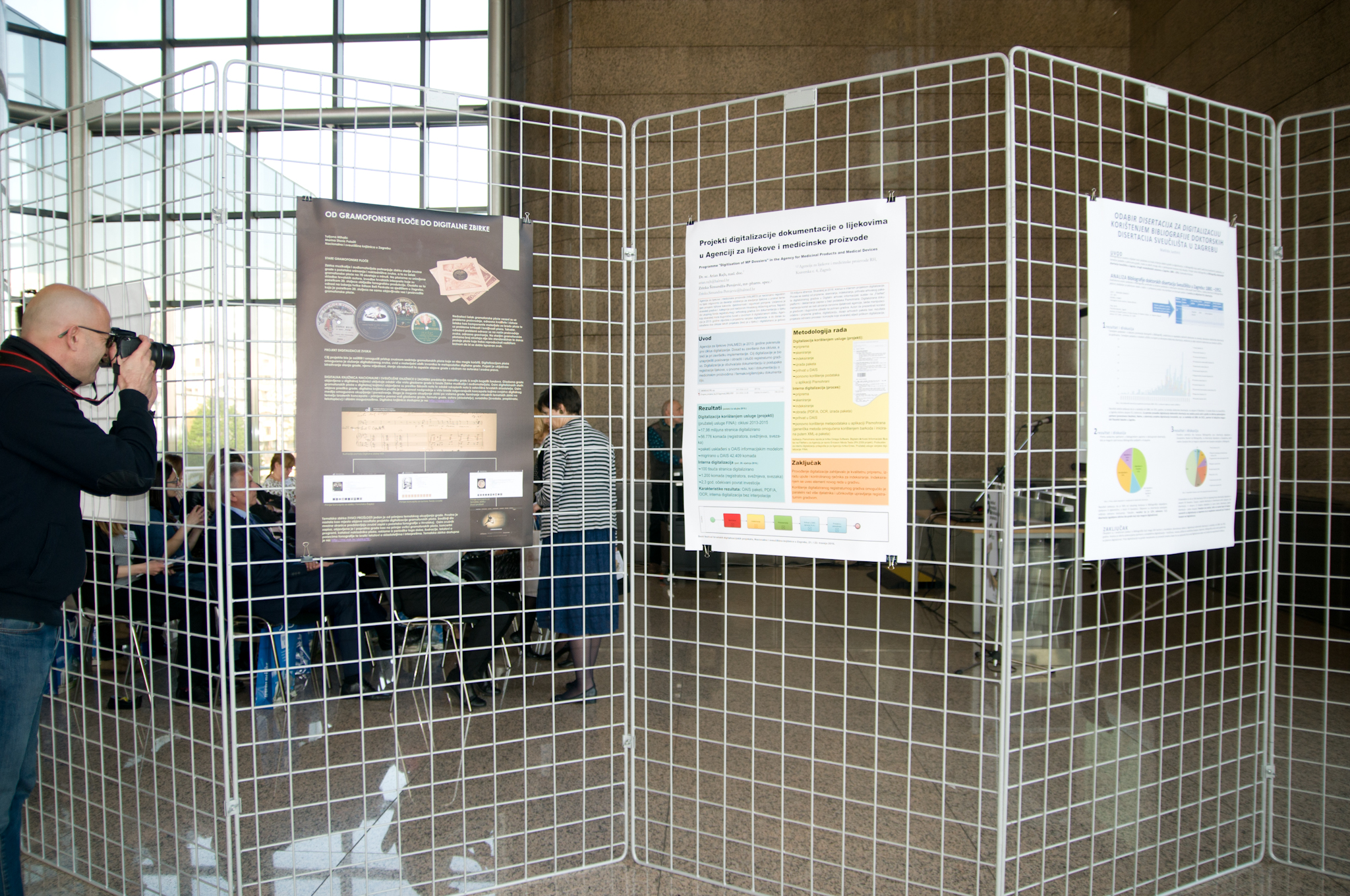 Posterska izlaganja 6. festivala hrvatskih digitalizacijskih projekata