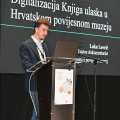 Luka Lovrić (Hrvatski povijesni muzej): Digitalizacija Knjiga ulaska u Hrvatskom povijesnom muzeju